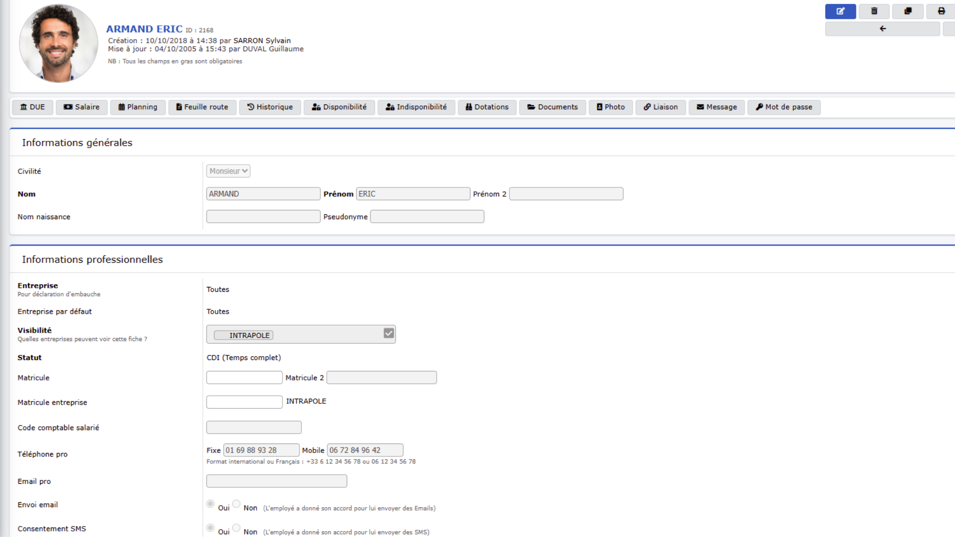 Gestion de vos ressources