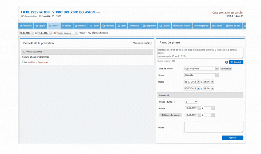 Vidéo de présentation du module de fiche de prestation